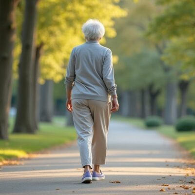 Tips for creating a sustainable walking routine for seniors